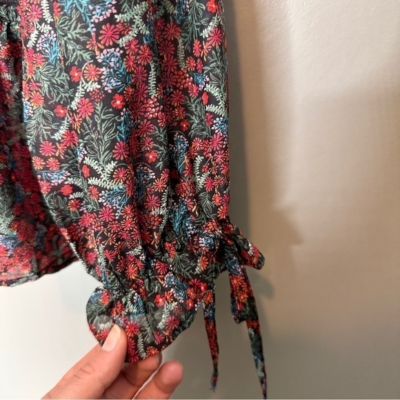 NWT Matilda Jane Carol  Chiffon Peasant Blouse - Picture 3 of 7